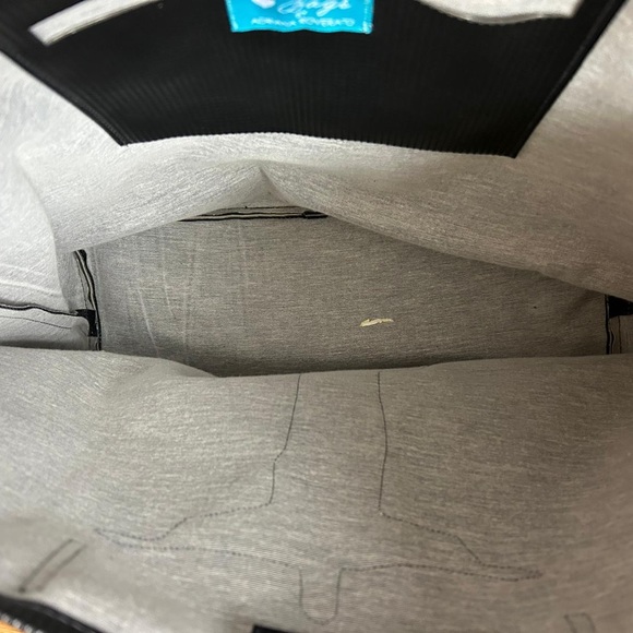 Black and white handbag from Rio De Janeiro - Picture 3 of 7